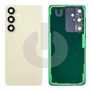 Крышка задняя для Samsung S24 FE (S721B) со стеклом камеры серая фото
