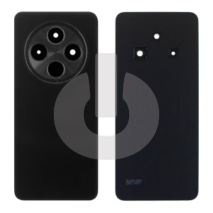 Крышка задняя для Xiaomi Redmi 14C 4G (2411DRN47C) со стеклом камеры черная