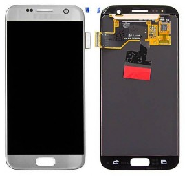 Дисплей с тачскрином для Samsung S7 (G930F) серебряный OLED Дисплей с тачскрином для Samsung S7 (G930F) серебряный OLED