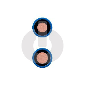 Стекло камеры для iPhone 13/ 13 Mini с синей гильзой ORG фото