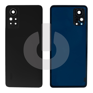 Крышка задняя для Xiaomi Redmi Note 12 Pro 4G (2209116AG) со стеклом камеры черная фото