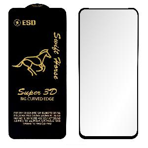 Стекло защитное для Tecno Pova 7 Neo (Super 3D) черное