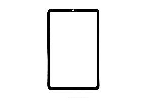 Стекло для переклейки iPad Air 4 10.9" (2020) (A2316/ A2324/ A2325/ A2072) с OCA пленкой черное АКЦИЯ