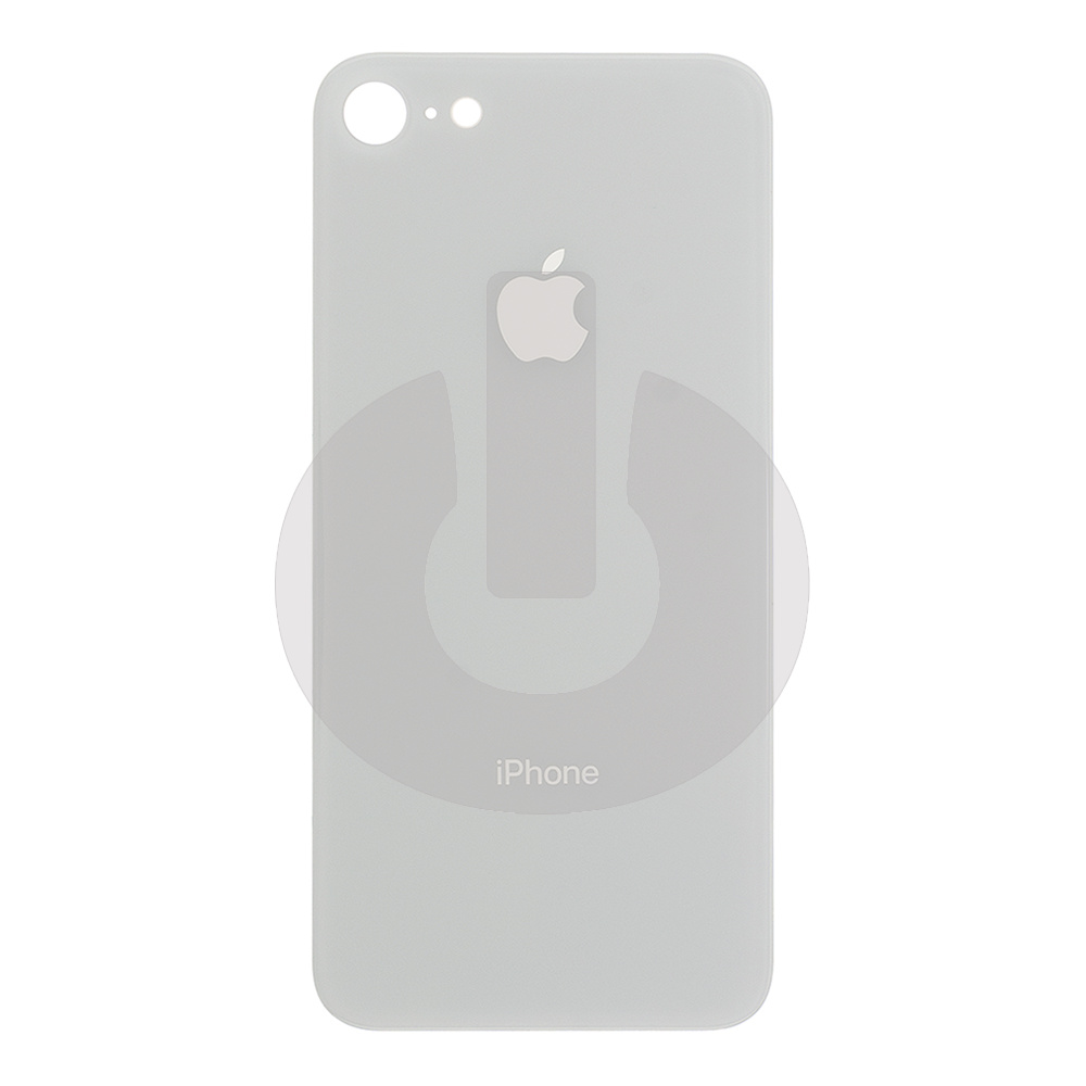 Крышка задняя для iPhone 8 (с большим вырезом) белая Premium фото