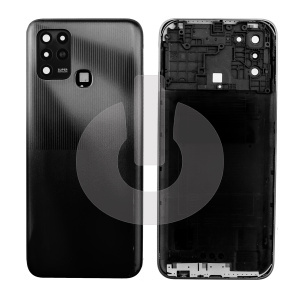 Крышка задняя для Infinix Hot 11 Helio G37 (X689F) черная фото