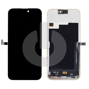 Дисплей с тачскрином для iPhone 15 Pro Max черный OR FOG фото
