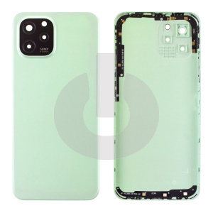 Крышка задняя для Huawei Nova Y61 (EVE-LX9N) со стеклом камеры зеленая фото