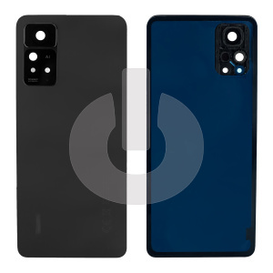 Крышка задняя для Xiaomi Redmi Note 11 Pro 5G (2201116SG) со стеклом камеры черная фото