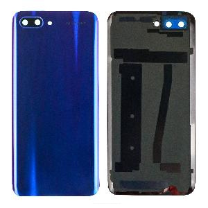Крышка задняя для Huawei Honor 10 (COL-L29) со стеклом камеры синяя Крышка задняя для Huawei Honor 10 (COL-L29) со стеклом камеры синяя