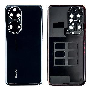 Крышка задняя для Huawei P50 Pro (JAD-LX9) со стеклом камеры черная Крышка задняя для Huawei P50 Pro (JAD-LX9) со стеклом камеры черная
