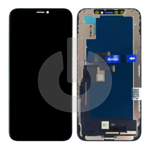 Дисплей с тачскрином для iPhone XS черный In-Cell HD MasterGo фото