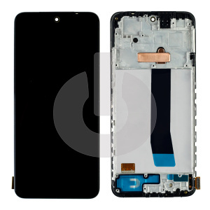 Дисплей с тачскрином для Xiaomi Redmi Note 11 4G (2201117TY)/ Poco M4 Pro 4G (2201117PG) в рамке черный OLED фото