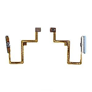 Сканер отпечатка пальца для Xiaomi Redmi Note 11 Pro+ 5G (21091116UG) голубой