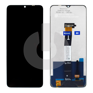 Дисплей с тачскрином для Xiaomi Redmi 12C (22126RN91Y)/ Poco C55 (22127PC95G) черный ORG MasterGo фото