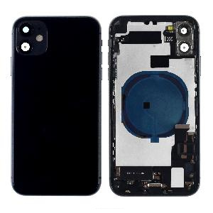 Корпус для iPhone 11 (в сборе со шлейфами) черный