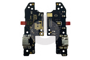 Шлейф/ плата зарядки для Xiaomi Redmi 9A (M2006C3LG)/ 9C (M2006C3MNG)/ 10A (220233L2G) системный разъем/ микрофон ORG