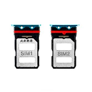 Лоток Sim для Xiaomi Poco F2 Pro (M2004J11G) синий
