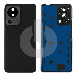 Крышка задняя для Xiaomi 13 Lite (2210129SG) со стеклом камеры черная фото