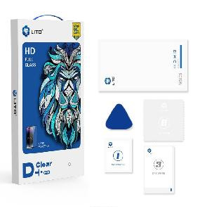 Стекло защитное для iPhone 14 Pro Max LITO New D+ Pro в упаковке черное