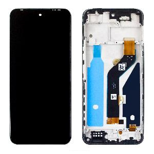 Дисплей с тачскрином для Tecno Pova Neo 2 (LG6n) в рамке черный ORG НОВИНКА