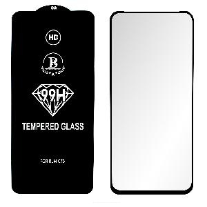 Стекло защитное для Realme C75 (RMX3941) Bacas черное