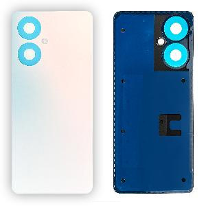 Крышка задняя для Tecno Camon 19 (CI6n) белая Крышка задняя для Tecno Camon 19 (CI6n) белая