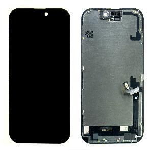 Дисплей с тачскрином для iPhone 17 черный In-Cell JK