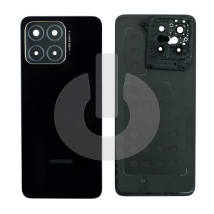 Крышка задняя для Huawei Honor X6 (VNE-LX1) со стеклом камеры черная фото