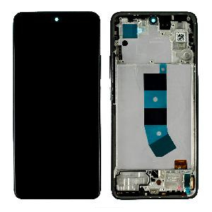 Дисплей с тачскрином для Xiaomi Redmi Note 13 4G (23124RA7EO) в рамке черный OLED