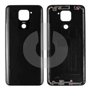 Крышка задняя для Xiaomi Redmi Note 9 (M2003J15SG/ M2003J15SC) черная фото