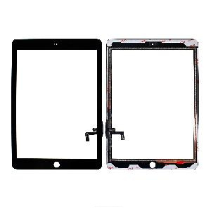 Тачскрин для iPad Air/ iPad 5 9.7" (2017) (A1474/ A1475/ A1476/ A1822/ A1823) (G+OCA PRO) с кнопкой Home черный