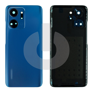 Крышка задняя для Huawei Honor X7a/ X7a Plus (RKY-LX1) со стеклом камеры синяя фото