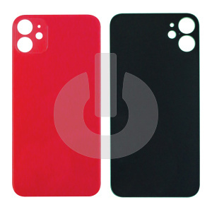 Крышка задняя для iPhone 11 (с большим вырезом) красная АКЦИЯ фото