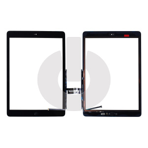 Тачскрин для iPad 7 10.2" (2019)/ iPad 8 10.2" (2020) (A2197/ A2200/ A2198/ A2270/ A2428/ A2429/ A2430) с кнопкой Home черный ORG фото