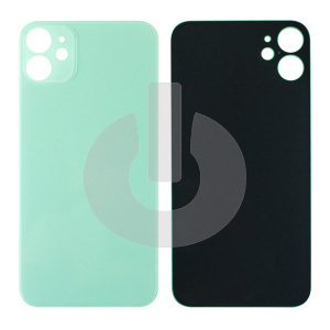 Крышка задняя для iPhone 11 (с большим вырезом) зеленая фото