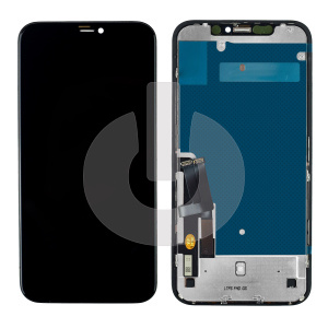 Дисплей с тачскрином для iPhone XR черный In-Cell ZY LTPS FHD фото