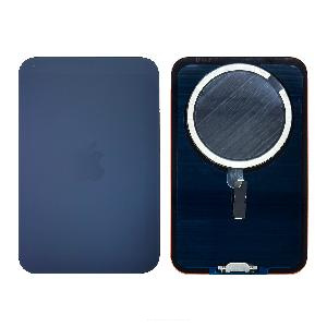 Крышка задняя для iPhone 17 Pro Max синяя Premium