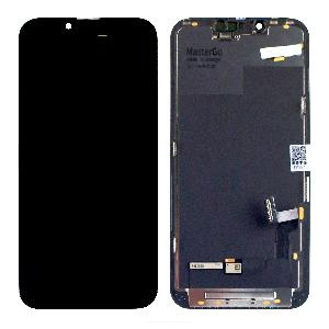 Дисплей с тачскрином для iPhone 13 черный OLED MasterGo