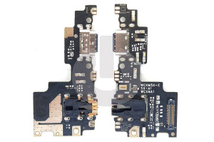 Шлейф/ плата зарядки для Xiaomi Mi 5X (MDT2)/ Mi A1 (MDG2) системный разъем/ микрофон/ разъем гарнитуры