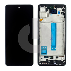 Дисплей с тачскрином для Samsung A53 5G (A536B) в рамке черный In-Cell фото