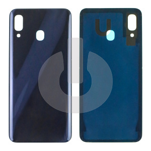 Крышка задняя для Samsung A30 (A305F) черная АКЦИЯ фото