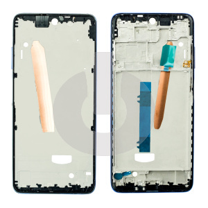 Рамка дисплея для Xiaomi Poco X3 NFC (M2007J20CG)/ X3 Pro (M2102J20SG) голубая фото