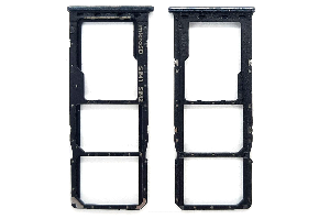 Лоток Sim для Samsung A20 (A205F)/ A30 (A305F)/ A50 (A505F)/ A70 (A705F) черный 