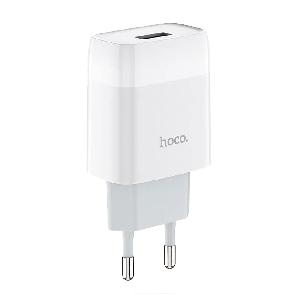 Зарядное устройство HOCO C72A (5V х 2.1A) с кабелем USB - Type-C белое