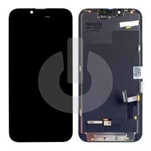 Дисплей с тачскрином для iPhone 13 черный Hard OLED MasterGo фото