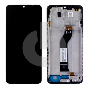 Дисплей с тачскрином для Xiaomi Redmi 13C (23100RN82L) в рамке черный ORG фото