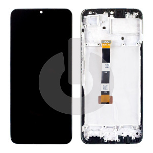 Дисплей с тачскрином для Realme C51 (RMX3830) в рамке черный ORG фото
