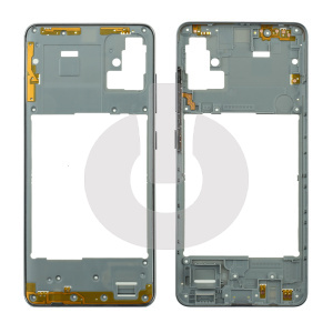Средняя часть (рамка корпуса) для Samsung A51 (A515F) белая фото