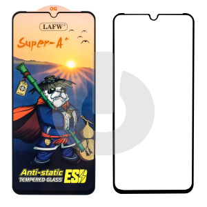 Стекло защитное для OPPO A38 (Super A+) черное