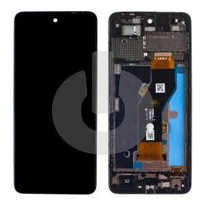 Дисплей с тачскрином для Tecno Spark Go 2024 (BG6) в рамке черный ORG фото
